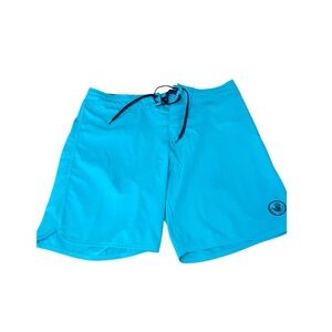 Men's Bright Blue Swim Shorts - Classic Boardshorts